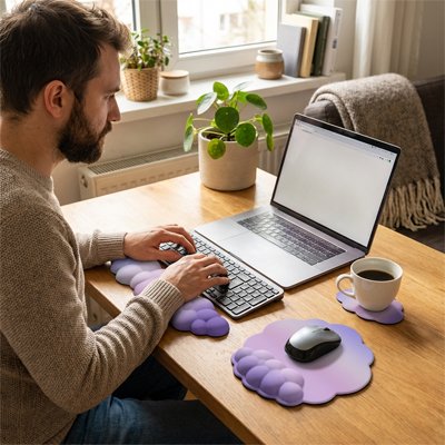Tapis de souris ergonomique