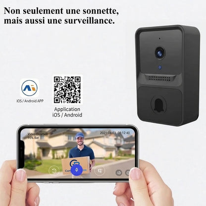 Sonnette surveillance de la maison et le téléphone de porte
