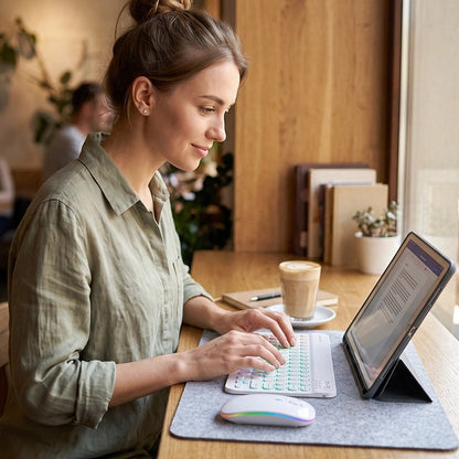 Clavier sans fil Espace de travail mobile : zoom sur le clavier ultra-mince