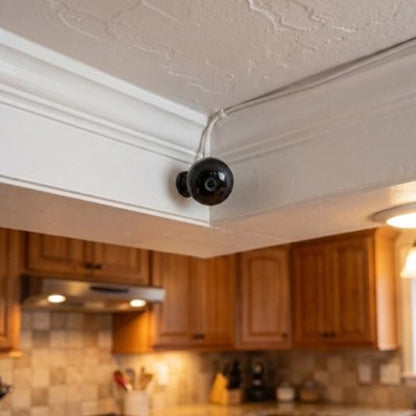 Mini camera surveille la cuisine