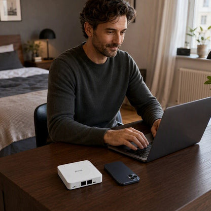 Routeur wifi, cellulaire et portable connectés efficacement