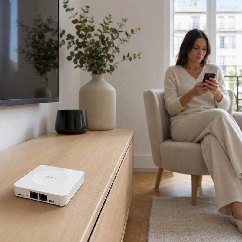 Routeur wifi diffuse une connexion sans fil fiable